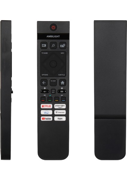 Phılıps HPH261 Ses Komutsuz Netflıx- Dısney Plus-Youtube-Prıme Vıdeo Tuşlu LCD LED Tv Kumanda