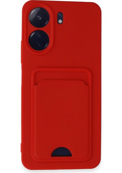 Newface 13C Kılıf Kelvin Kartvizitli Silikon - Kırmızı