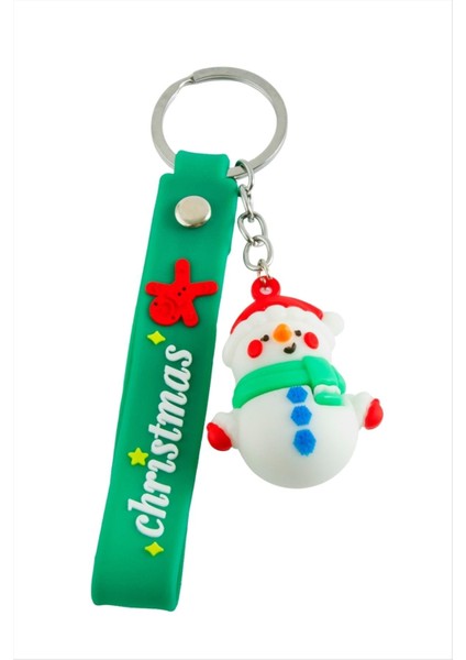 Kardan Adam Yılbaşı Silikon Anahtarlık fiyatları