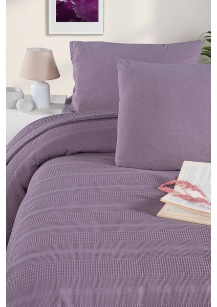 Pamuk Softy Yastıksız Pike Yatak Örtüsü