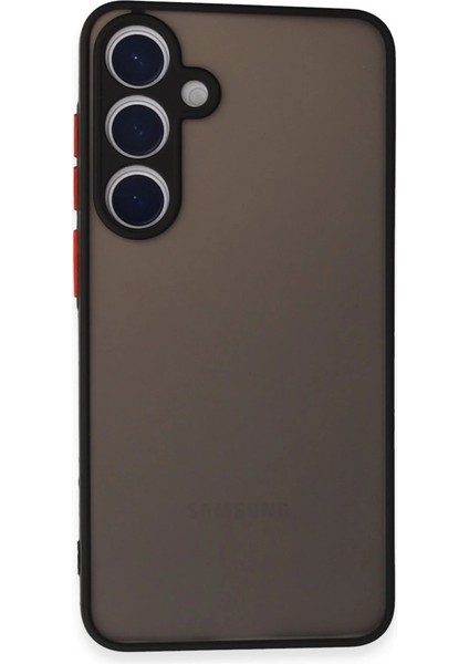 Newface S24 Kılıf Montreal Silikon Kapak - Siyah