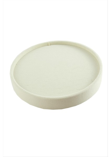 Yuvarlak Ahşap Anfora Kumaş Piercing Küpelik 20 cm modelleri