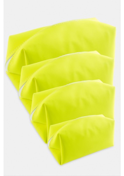 4 Adet El Tutmalı Makyaj Çantası