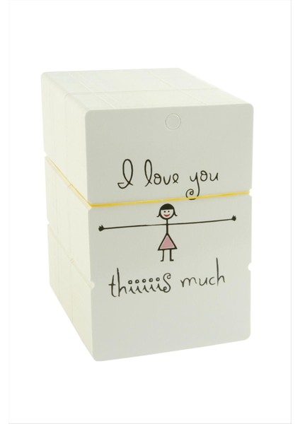 I Love Yazılı Bileklik Kartı 200 Adet fiyatları