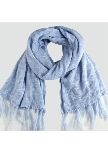 Örgülü Iplik Kışlık Şal