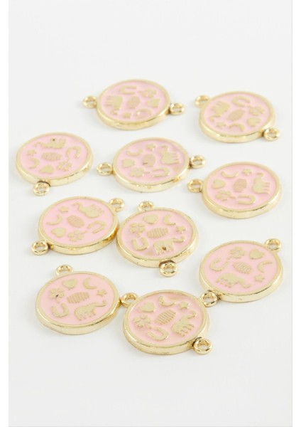 Yuvarlak Çift Kulp Mineli Bileklik ve Kolye Ucu Aparatı 1 Adet fiyatları