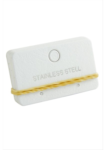 Çelik Yazılı Küpe Kartı 100 Adet fiyatları