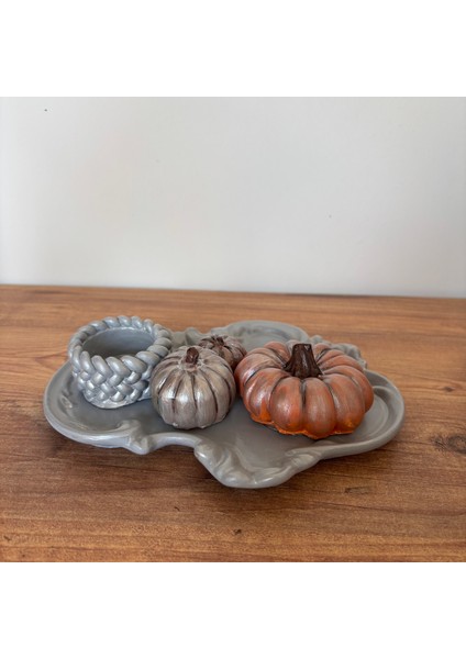 Balkabaklı Mumluk Seti fiyatları