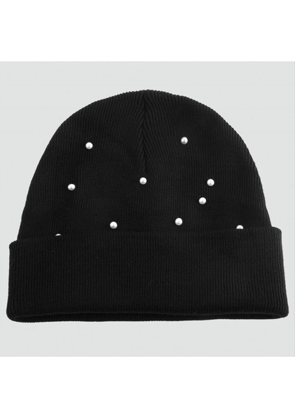 Incili Katlamalı Bayan Bere