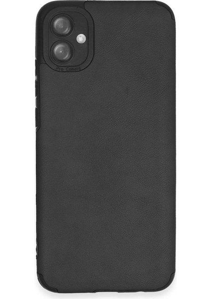 A04E Kılıf Loop Deri Silikon - Siyah