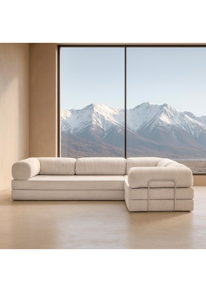 300X200 Teddy Serisi Köşe Kapali| Uzanma Modüler Koltuk | Yıkanabilir Corduroy Kumaş | Çok Fonksiyonlu Yer Yatağıyeny Fitilli fırsatları