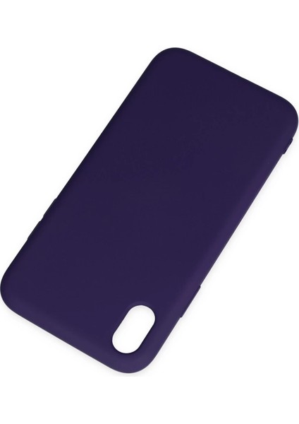 Iphone Xr Kılıf Nano Içi Kadife Silikon - Mor modelleri