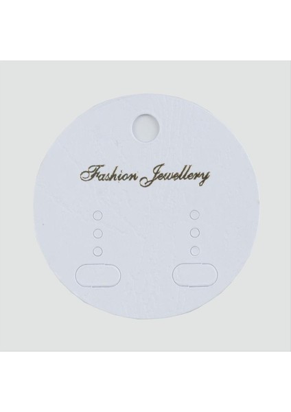 3 Çift Yuvarlak Küpe Kartı