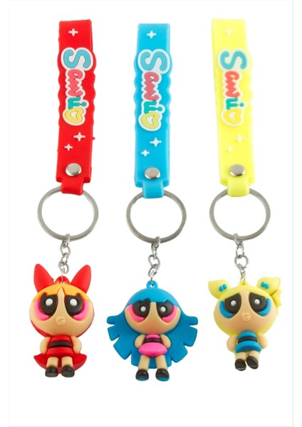 Çzgflm Karakteri Silikon Anahtarlık