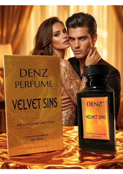Velvet Sins Unisex Parfüm Parfüm değil baştan çıkarma ritüeli Extrait De Parfüm %40 Esans Oranı modelleri