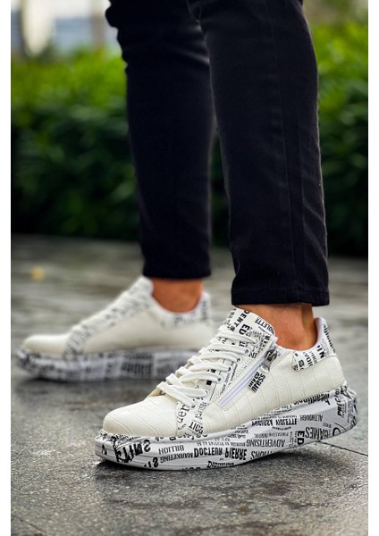 Kb-02 Kuback Bağcıklı Crocodile Beyaz Gazete Günlük Erkek Ayakkabı fırsatları