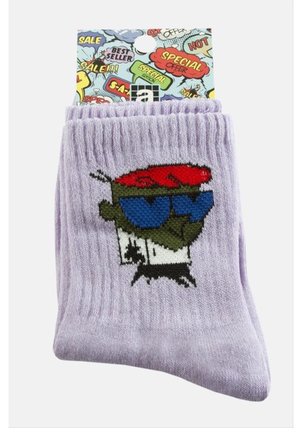 Gözlüklü Adam Kolej Çorap 8*28C