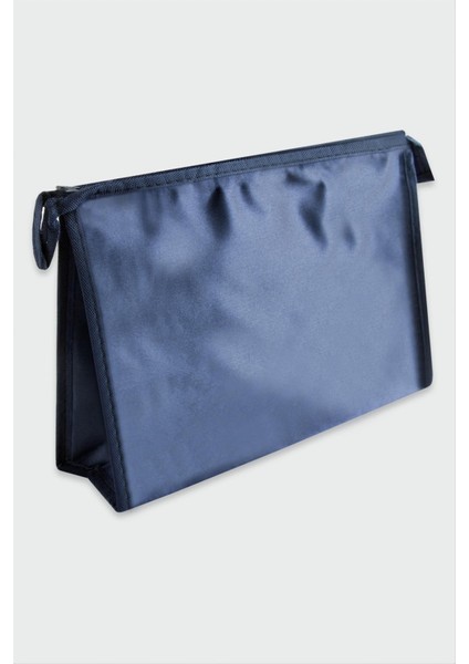 Lacivert Renkli Makyaj Çantası modelleri