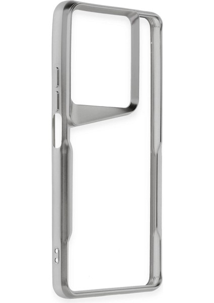 Newface Note 13 5g Kılıf Boyi Silikon Kapak - Gümüş fiyatları