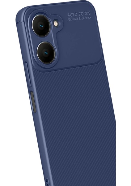 Newface Y18 Kılıf Auto Focus Karbon Kapak - Lacivert fiyatları