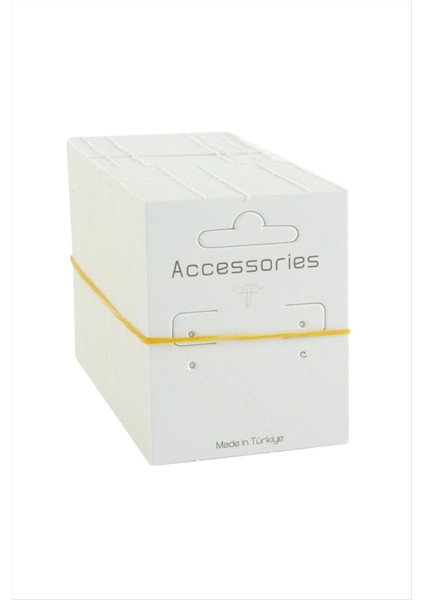 Dikdörtgen Kalın Küpe Kartı 100 Adet fiyatları