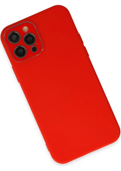 Iphone 12 Kılıf Lansman Glass Kapak - Kırmızı fiyatları