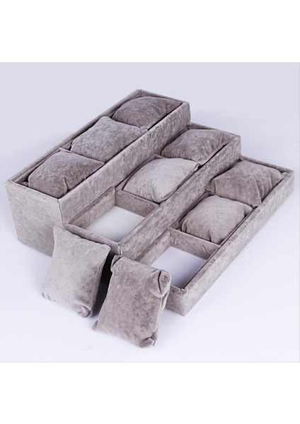 3 Basamaklı Anfora Kumaş Yastıklı Stand