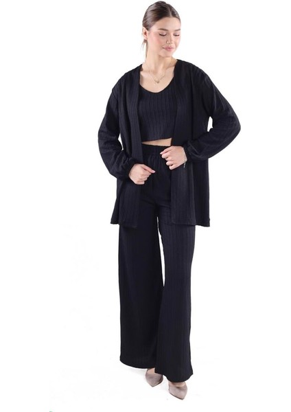 Kimono Pantolon Bluz Takım 3 Lü