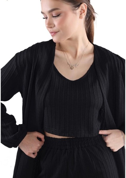 Kimono Pantolon Bluz Takım 3 Lü fiyatları