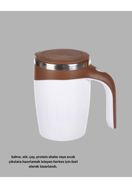 USB Şarjlı Manyetik Karıştırıcı Kupa Otomatik Karıştırma Paslanmaz Çelik modelleri