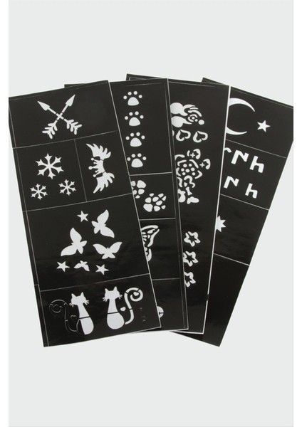 Hint Kınası Şablonları modelleri