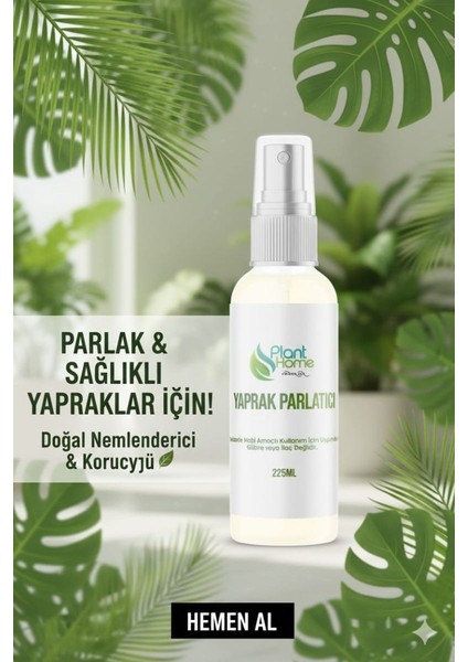 Yaprak Parlatıcı Böcek ve Sinek Önleyici Organik Sprey Solüsyon