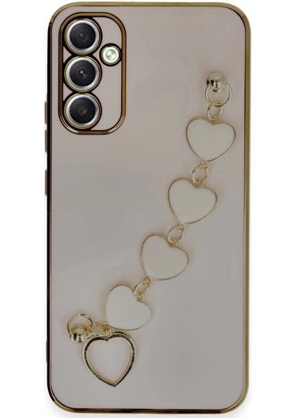 A34 5g Kılıf Esila Silikon - Pudra