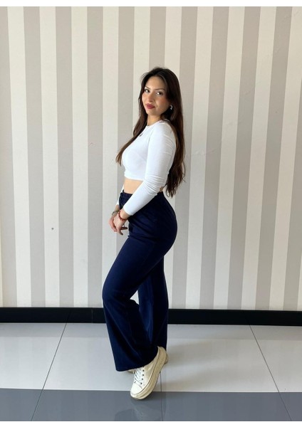 Kadın Yumuşacık Yüksel Bel Geniş Paça Modal Kumaş Eşofman fırsatları