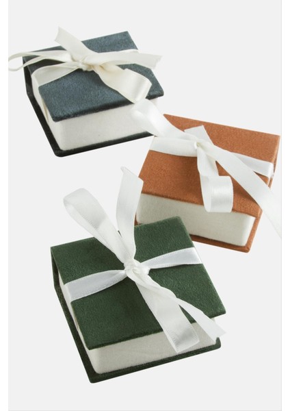 Karışık Süet Lüx Set Kolye Kutusu fiyatları