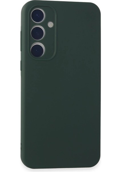 Newface A15 4g Kılıf First Silikon - Koyu Yeşil