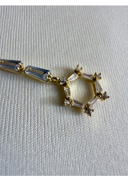 Adel Arpa Zincir Taşlı Y Kolye fiyatları