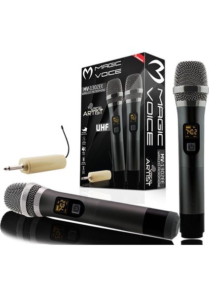 Magicvoice MV-1302EE 2 El Kablosuz Mikrofon