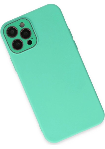 Iphone 12 Kılıf Lansman Glass Kapak - Turkuaz fiyatları