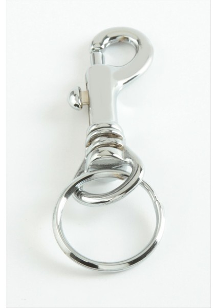 Gemici Kancalı Metal Anahtarlık Küçük