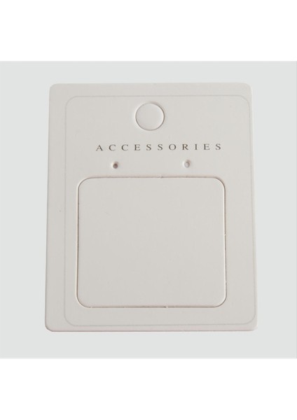 Pencereli Lüx Küpe Kartı 100 Adet modelleri