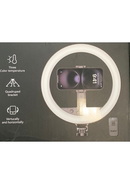 Tripod Bataryalı + Masaüstü Ayak