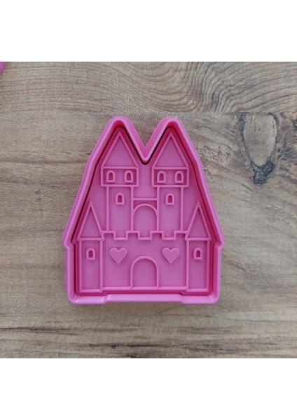 Prenses Temalı 6'lı Kurabiye Kalıbı Seti - Polimer Kil, Oyun Hamuru Damga ve Kesici Şekillendirici