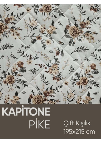 Kapitone Çift Kişilik Yatak Örtüsü Battaniye Çok Amaçlı Örtü Pike