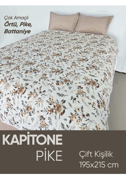 Kapitone Çift Kişilik Yatak Örtüsü Battaniye Çok Amaçlı Örtü Pike modelleri