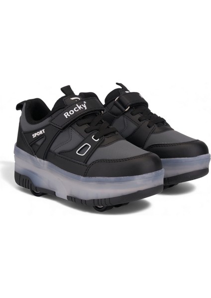 Işıklı Çıkarılabilir Tekerlekli Patenli On-Off Tuşlu Çocuk Ayakkabısı | 29–37 Numara | Kaymaz Taban | Yerli Üretim fiyatları