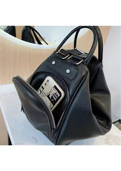 Kadın Çok Amaçlı Fermuarlı Geniş Iç Hacimli Sırt Omuz ve El Çantası fiyatları