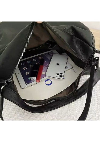 Kadın Çok Amaçlı Fermuarlı Geniş Iç Hacimli Sırt Omuz ve El Çantası modelleri