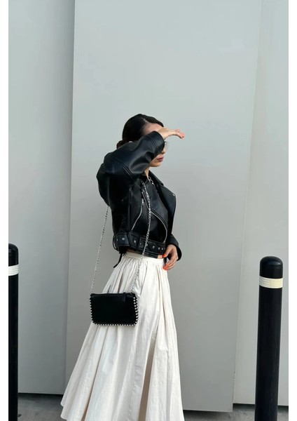 Luna Siyah Zincir Askılı Kadın Omuz ve El Çantası fiyatları