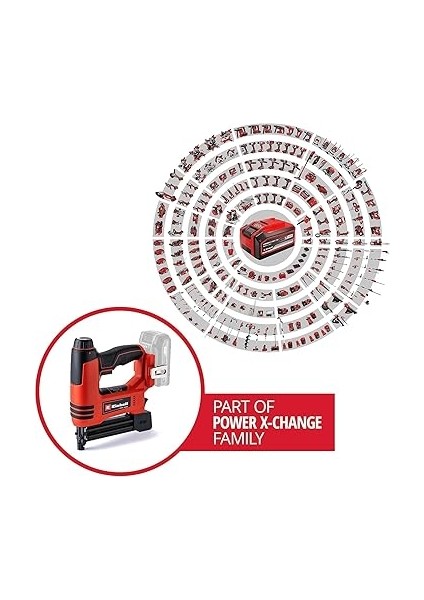Akülü Çivi ve Zımba Tabancası Te-Cn 18 Li - Solo Power X-Change (Li-Ion, 18V, Zımba ve Çivi Tabancası, Maksimum 20 Atış/dk, 300 Çivi ve 300 Zımba Dahil) - 4257790 fiyatları